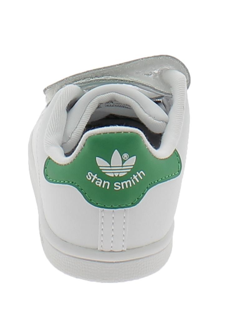 adidas originals adidas stan smith cf scarpe sportive strappi bianche verdi bz0520