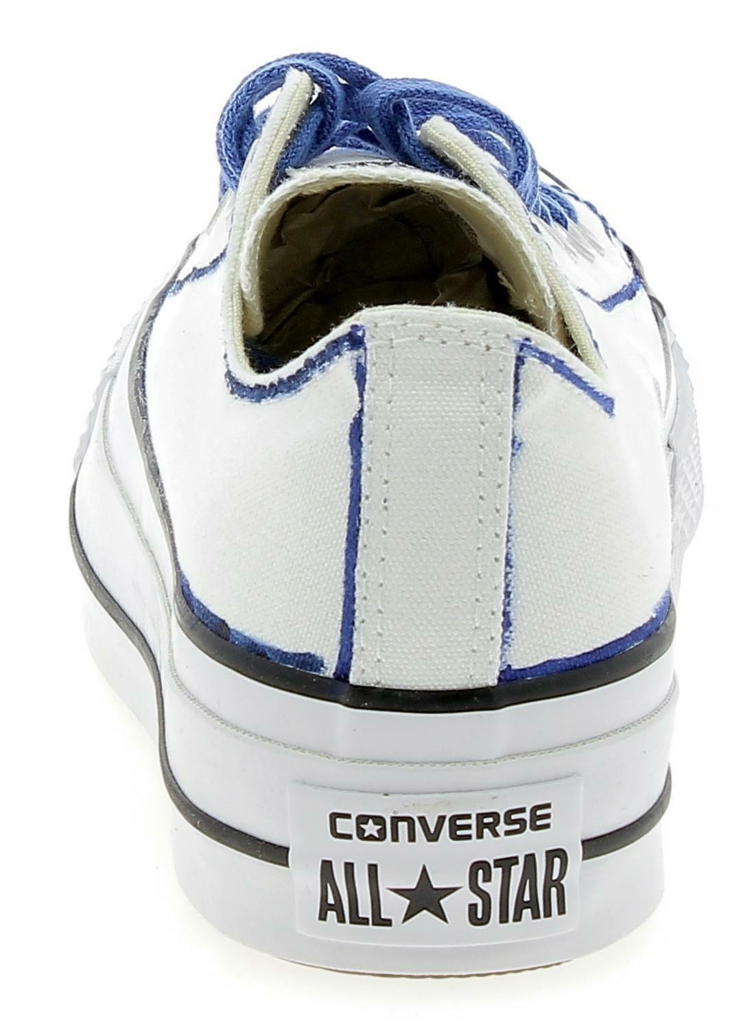 converse converse ctas lift platform scarpe sportive donna bianche 560899c