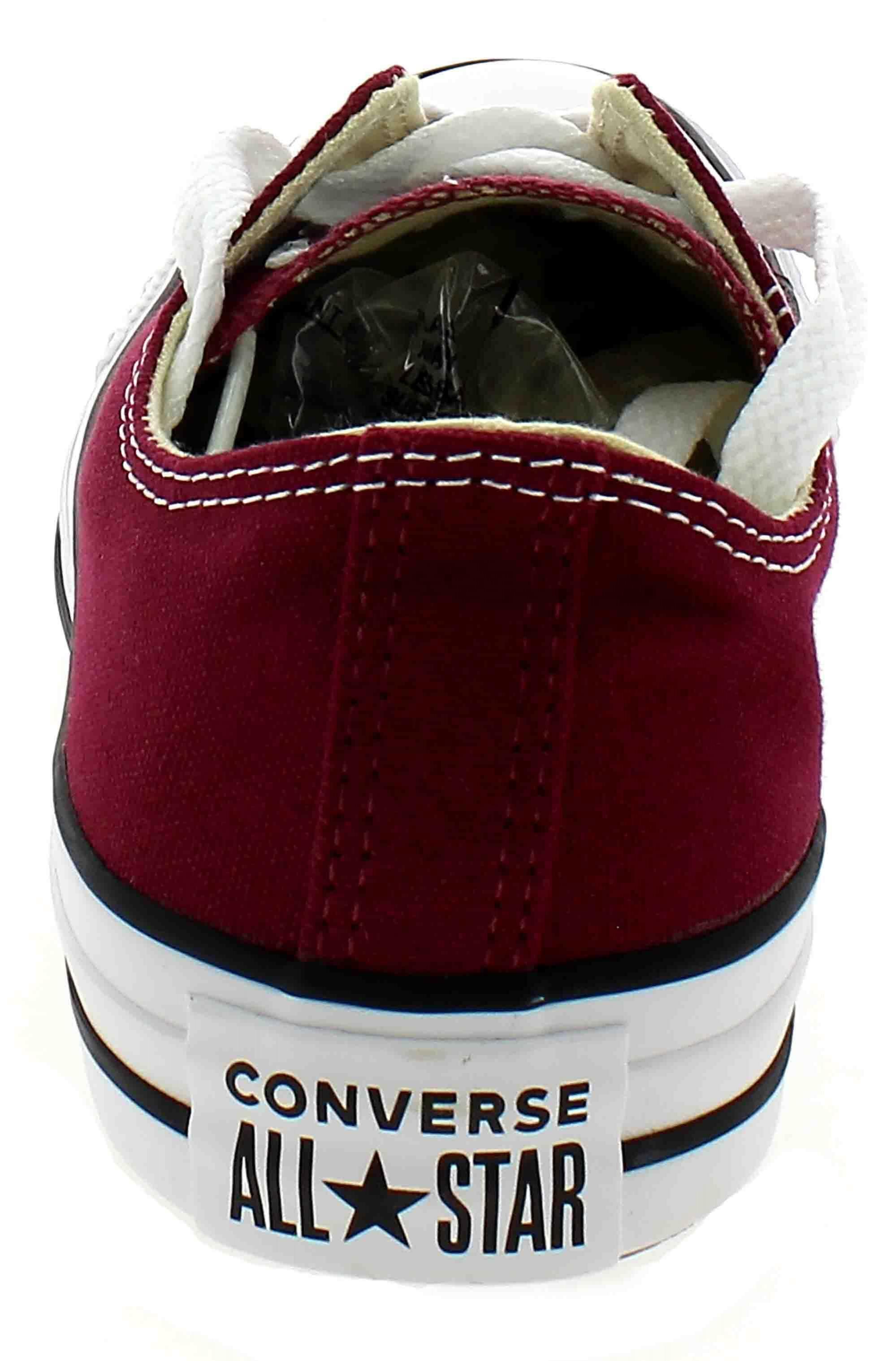 converse converse all star ox optical scarpe sportive basse bordeaux m9691