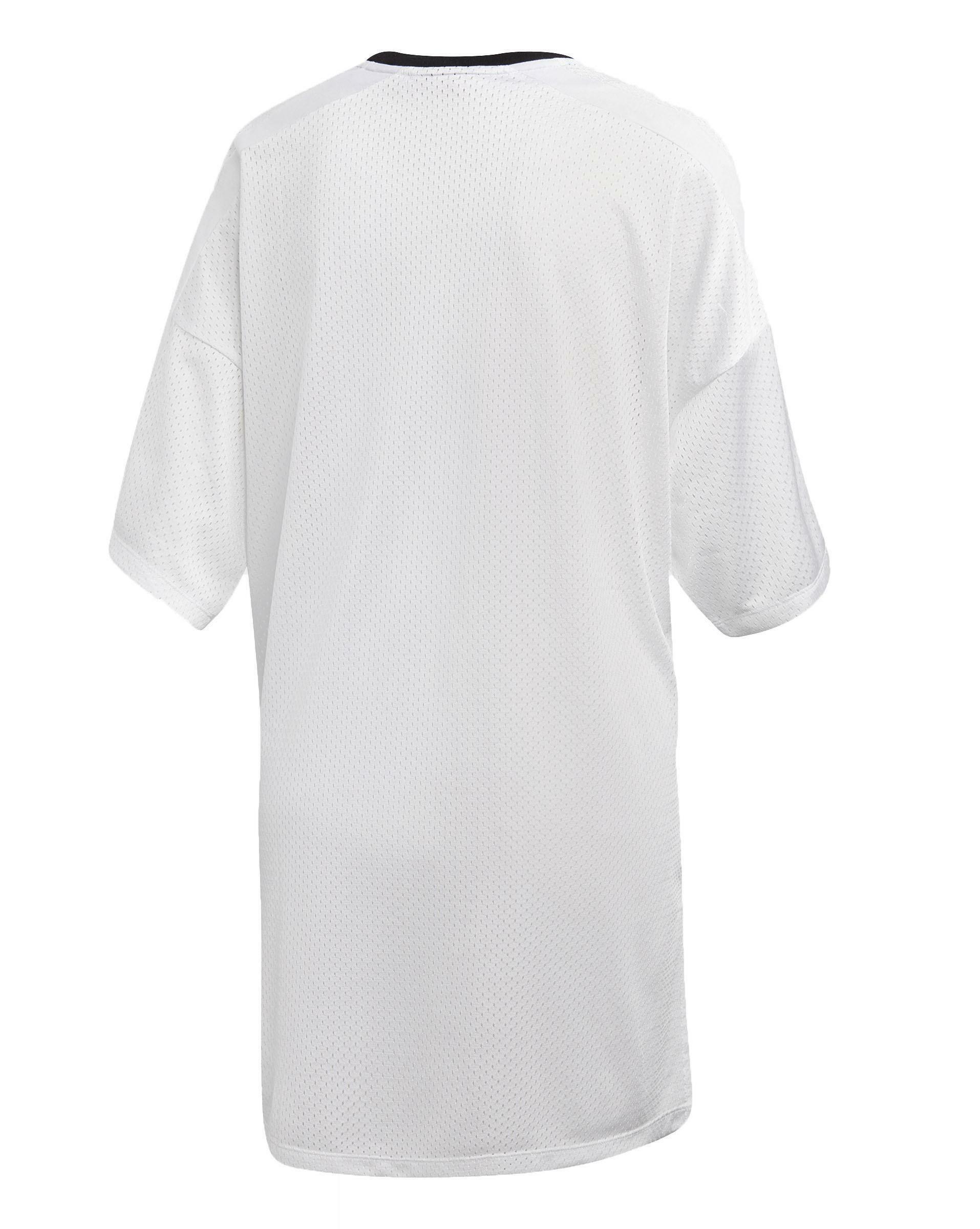 adidas originals adidas mesh t-shirt donna bianca ce4185