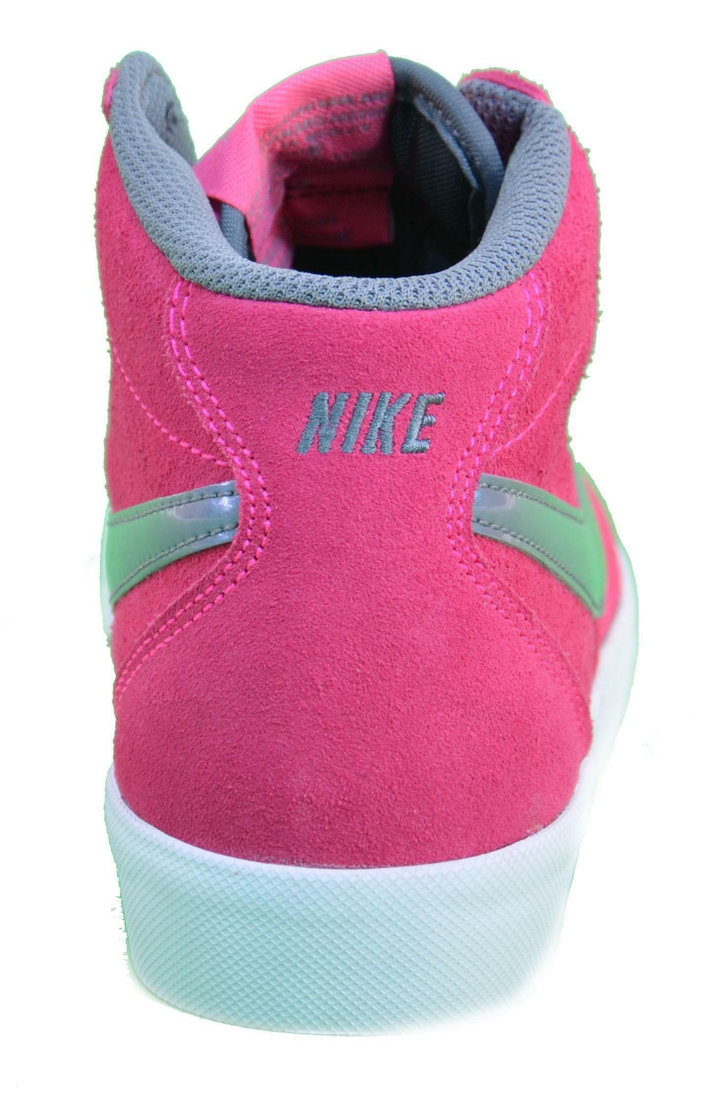 nike nike bruin mid (gs) scarpe donna rosa pelle 577864