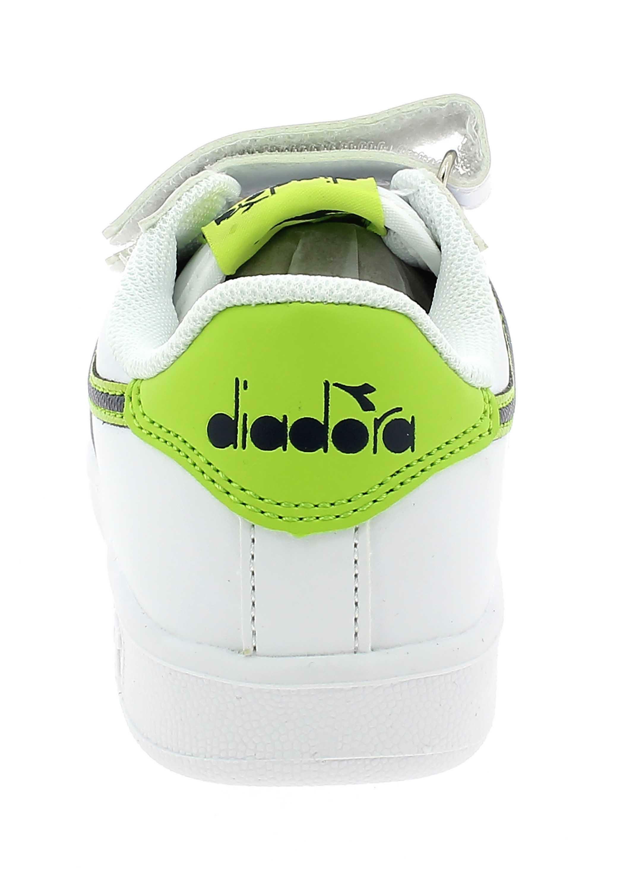 diadora diadora game p td scarpe sportive bambino bianche 17333970317