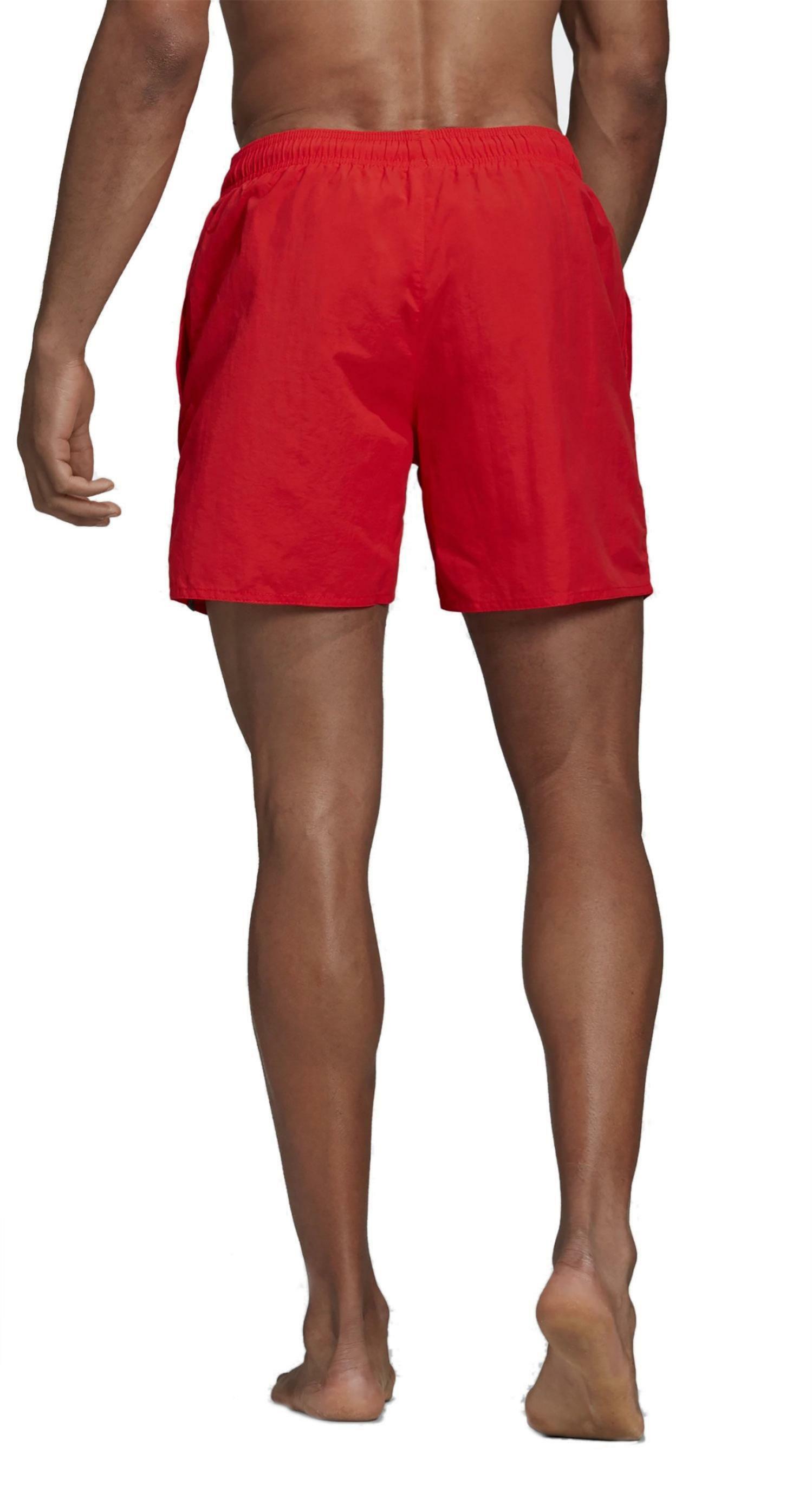 adidas adidas solid sh sl costume da bagno uomo rosso dq2973
