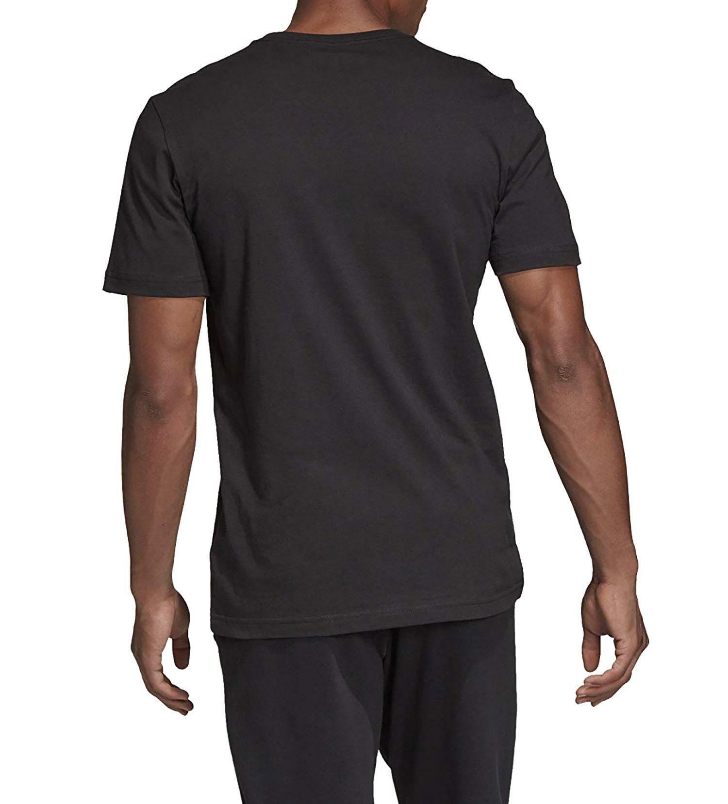 adidas adidas mh emblem t t-shirt uomo nera dv3099