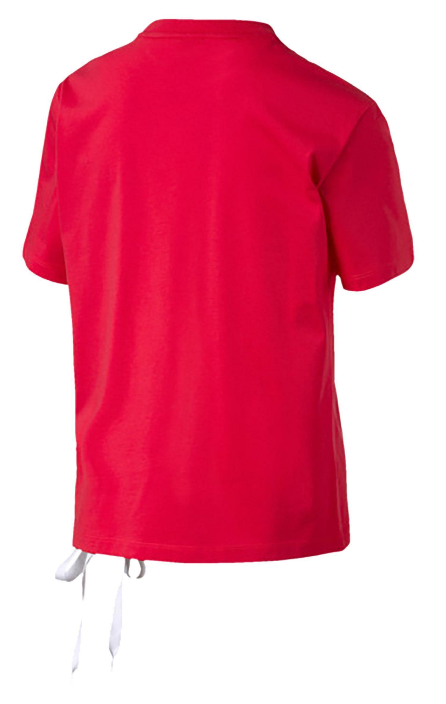 puma puma crush tee t-shirt donna rosa  57827013