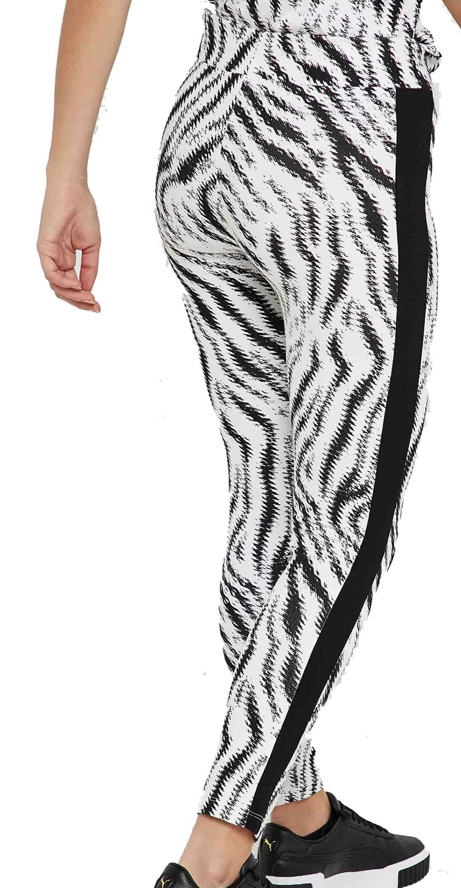 puma puma wild pack leggings wmns leggings donna zebrati 57951502