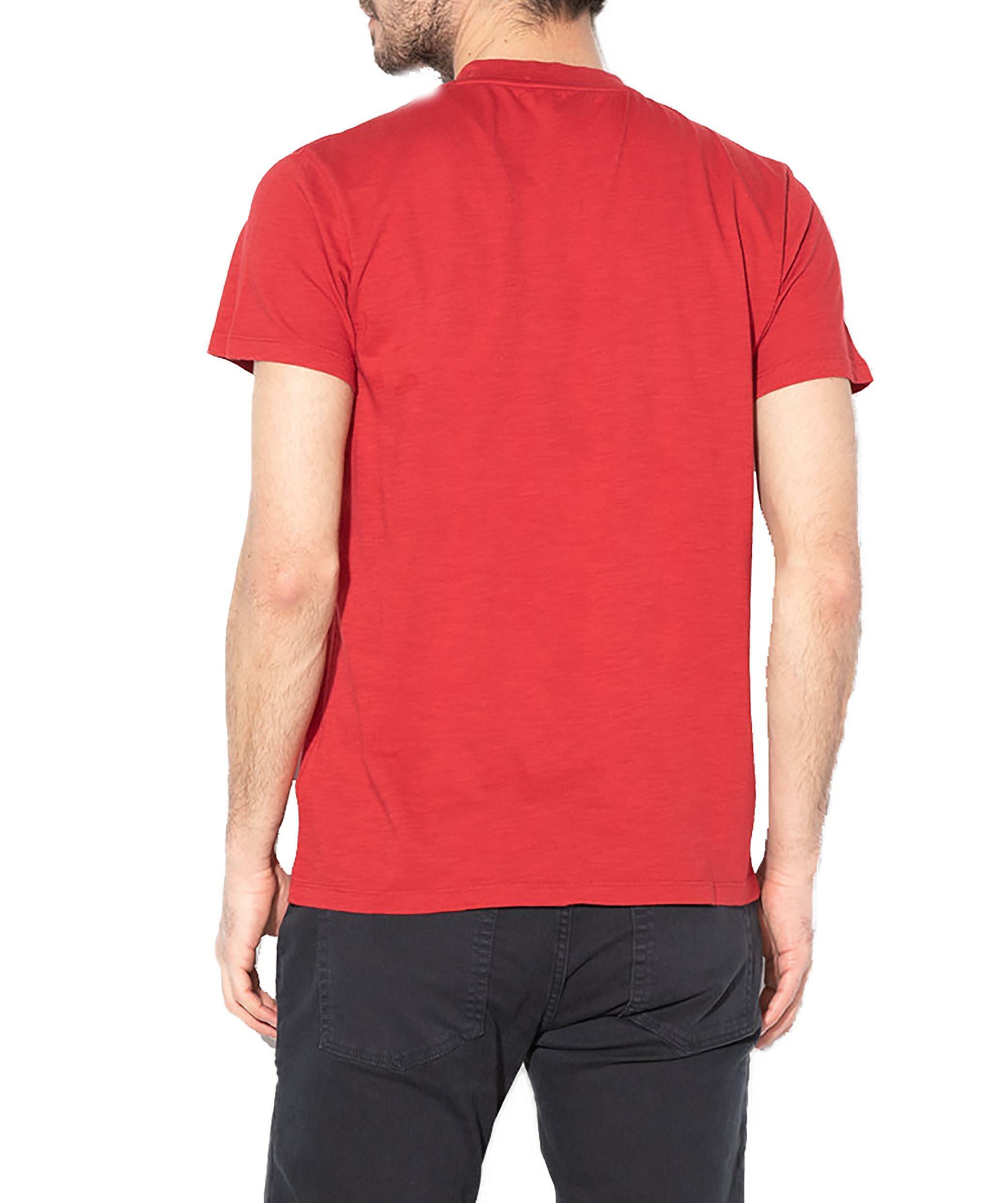 timberland timberland vintage inspired t-shirt uomo rossa a1ocxr09