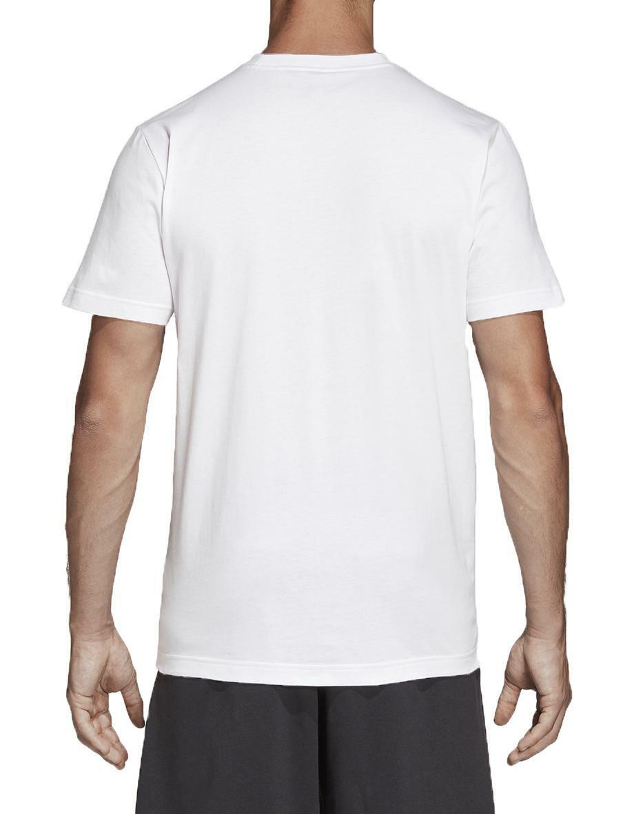 adidas adidas t-shirt uomo bianca dt9929