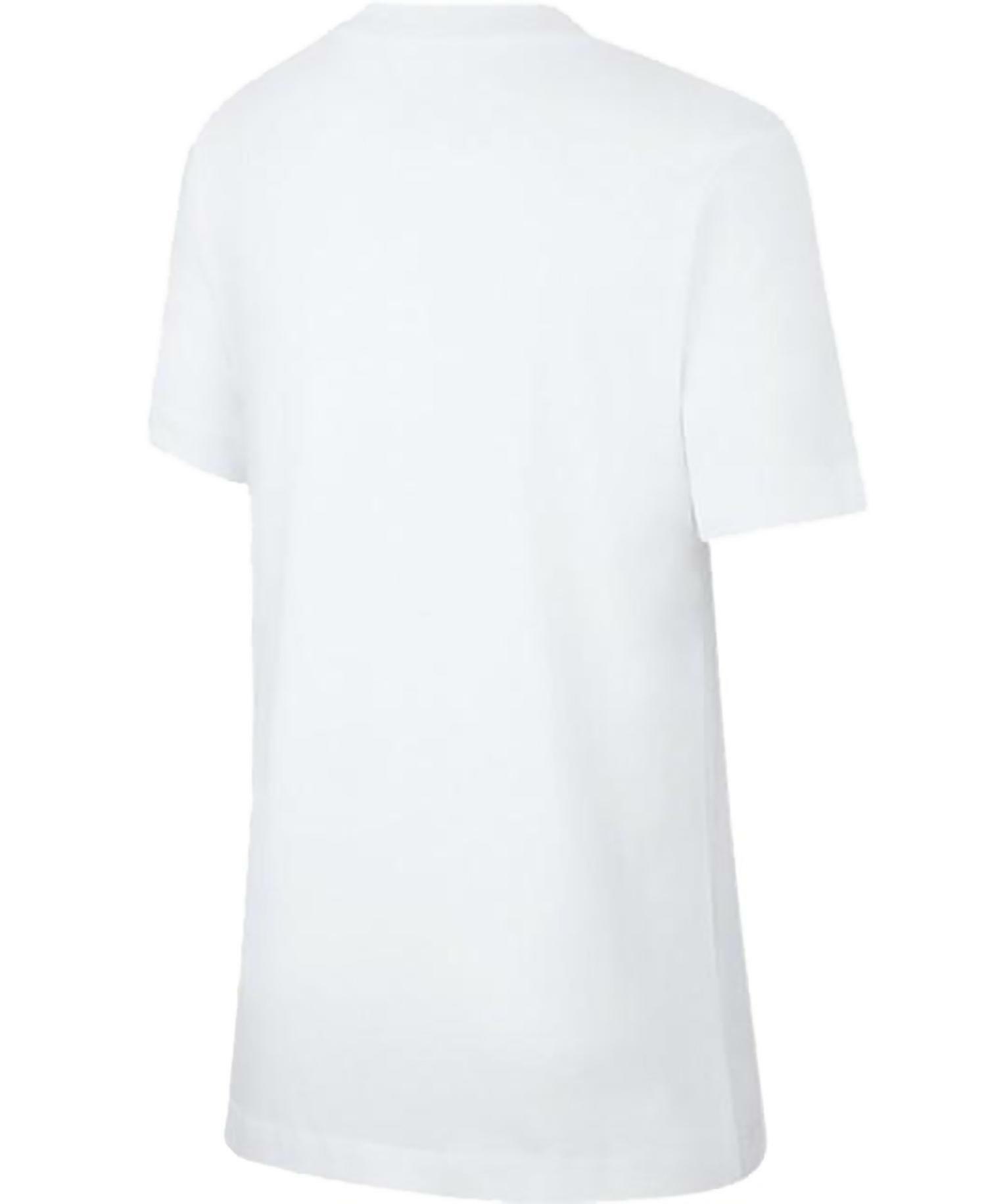 nike nike t-shirt bambino bianca ar5257100