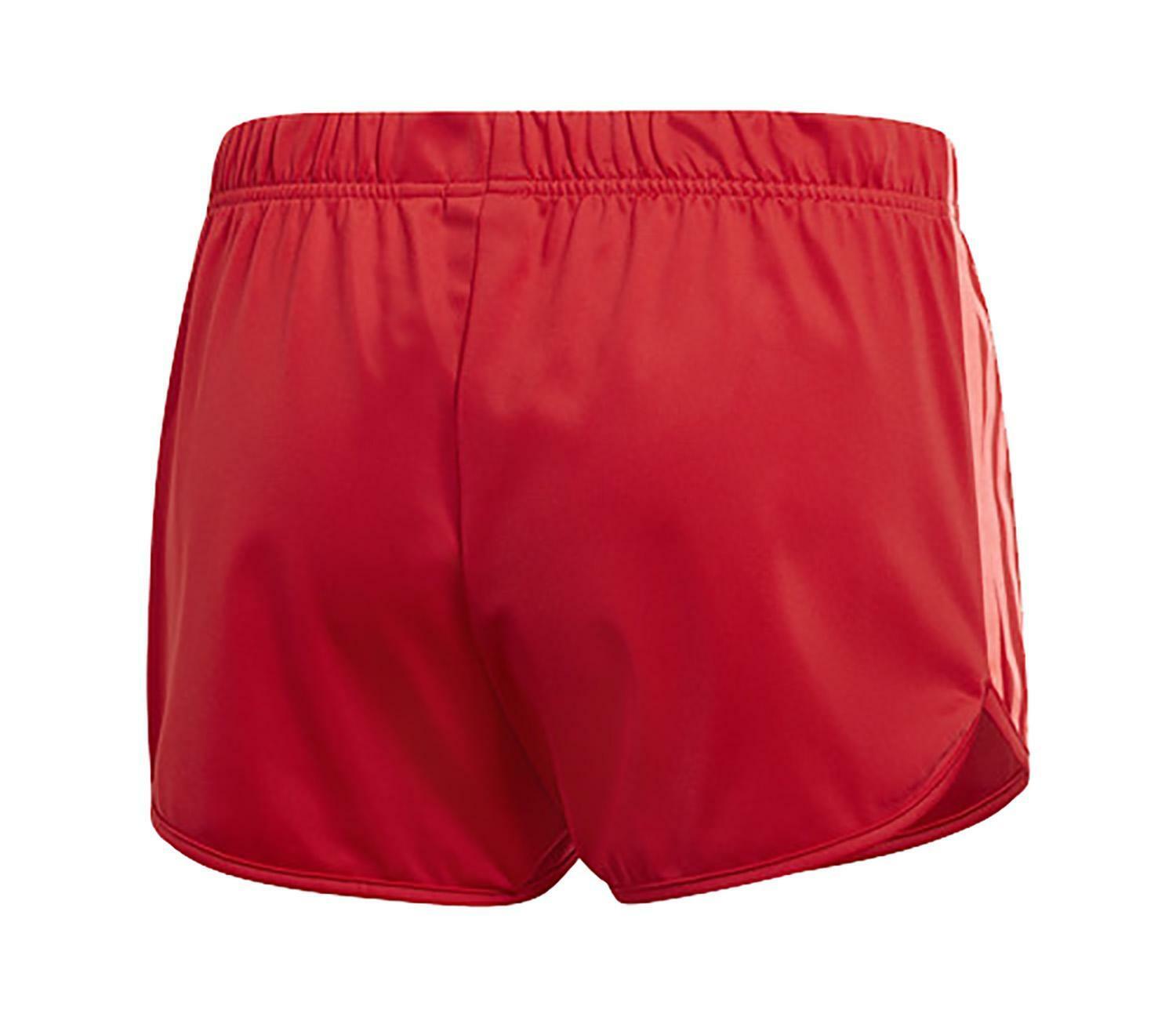 adidas adidas 3 str short pantaloncini donna rossi ek2982