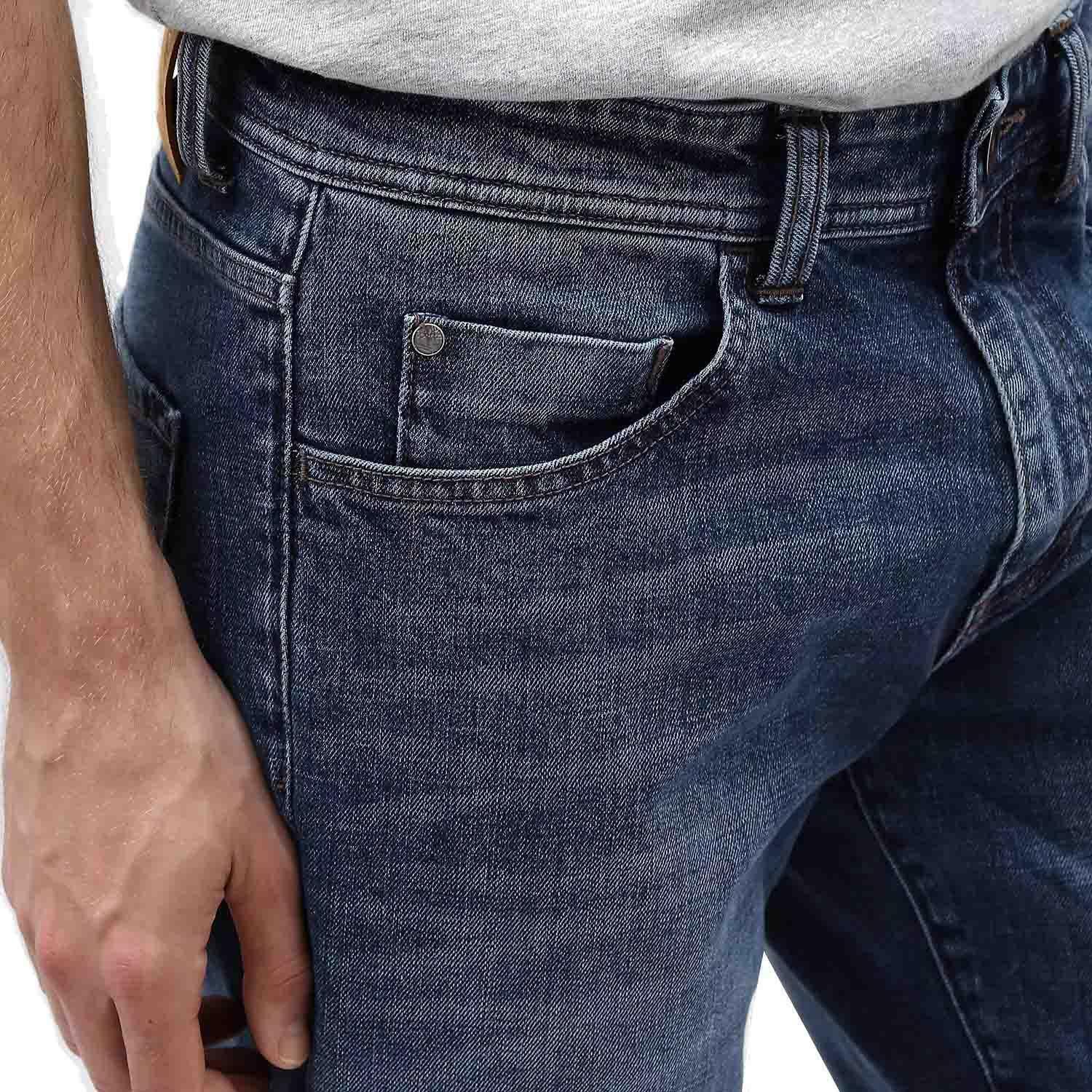 Timberland jeans uomo blu denim tb0a1xt7a11