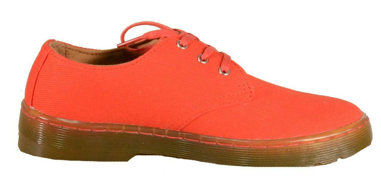 dr. martens dr. martens gizelle scarpe donna rosse canvas 20336602