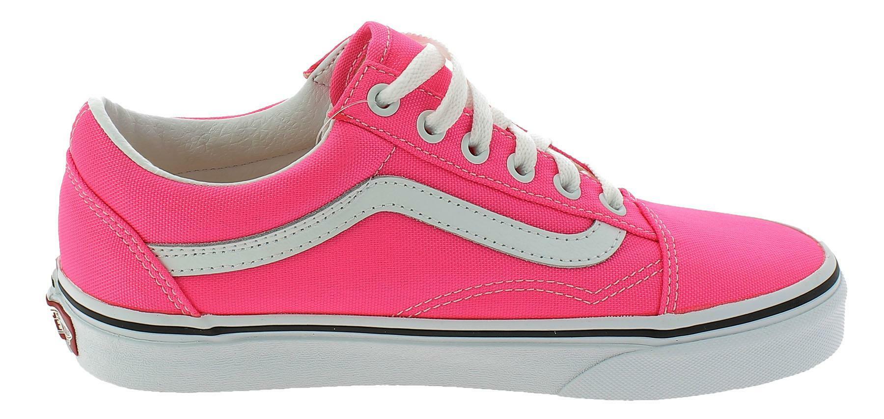 vans rosa fluo