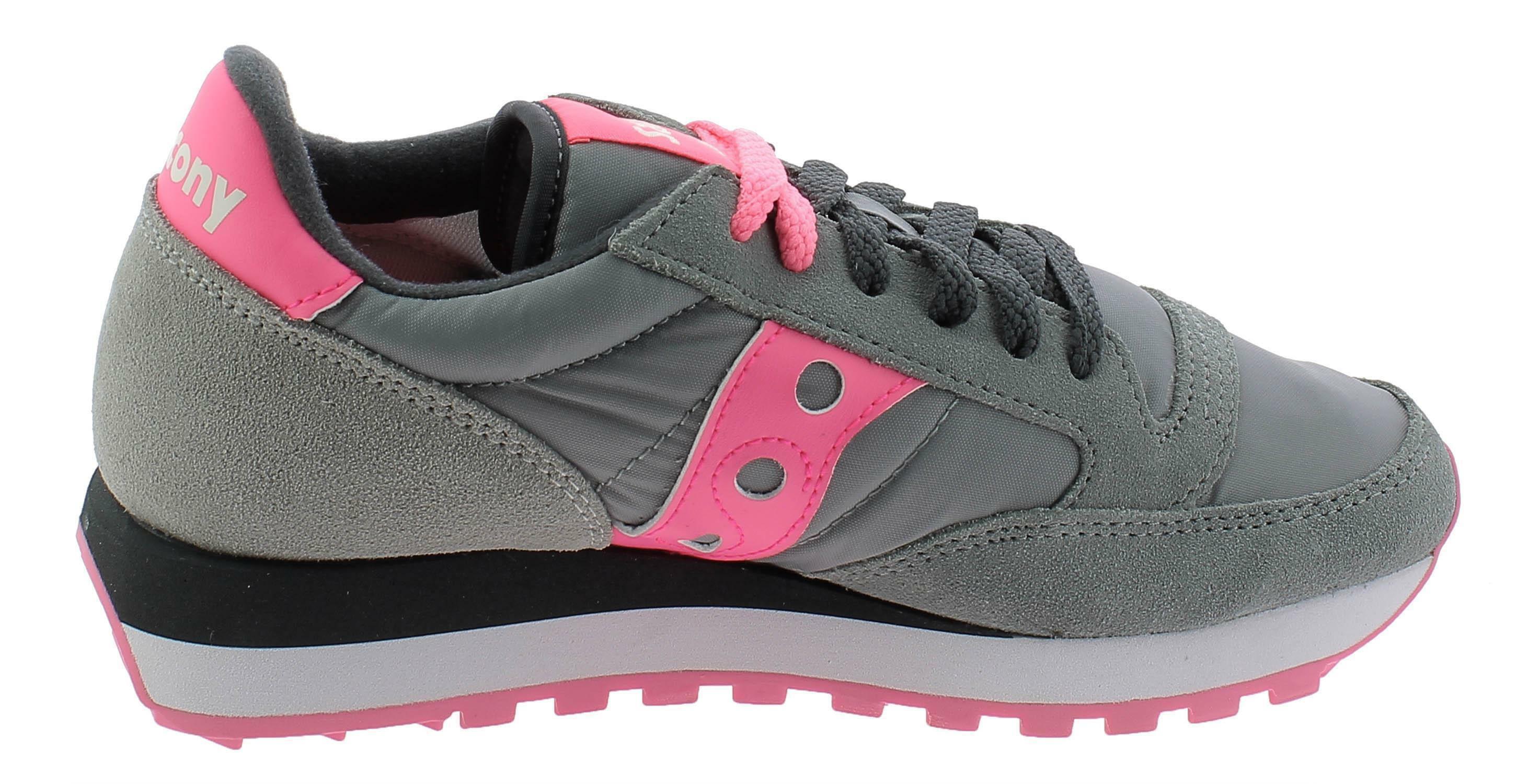 scarpe saucony grigie e rosa