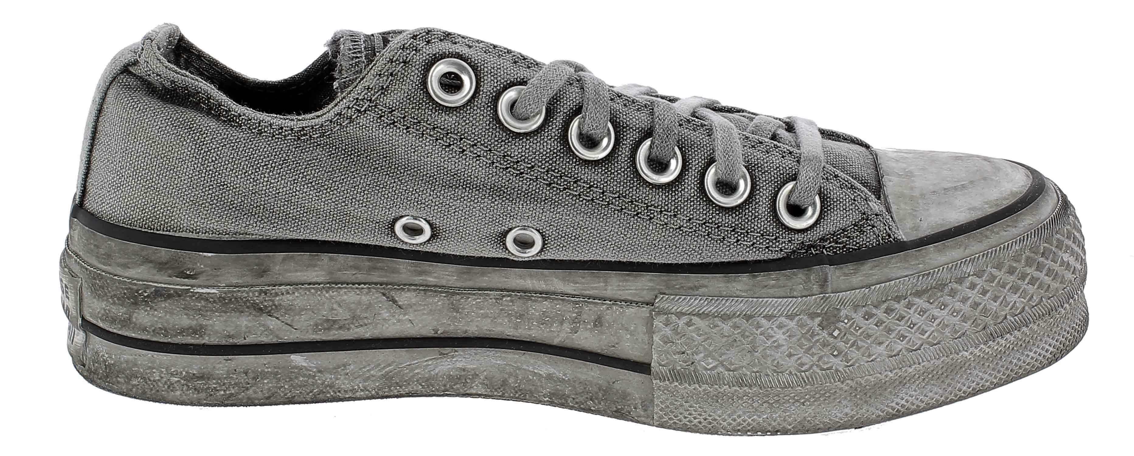 Converse limited edition ctas ox scarpe sportive donna grigie 563112c