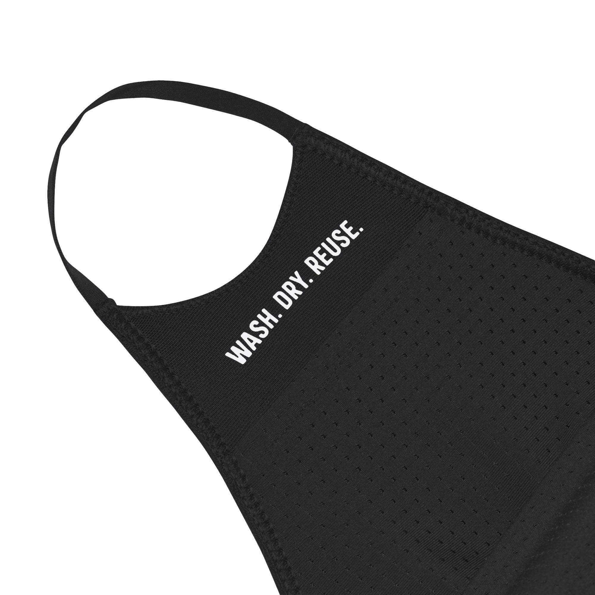 Adidas, face cover, small, mascherina, nero, hb7856,