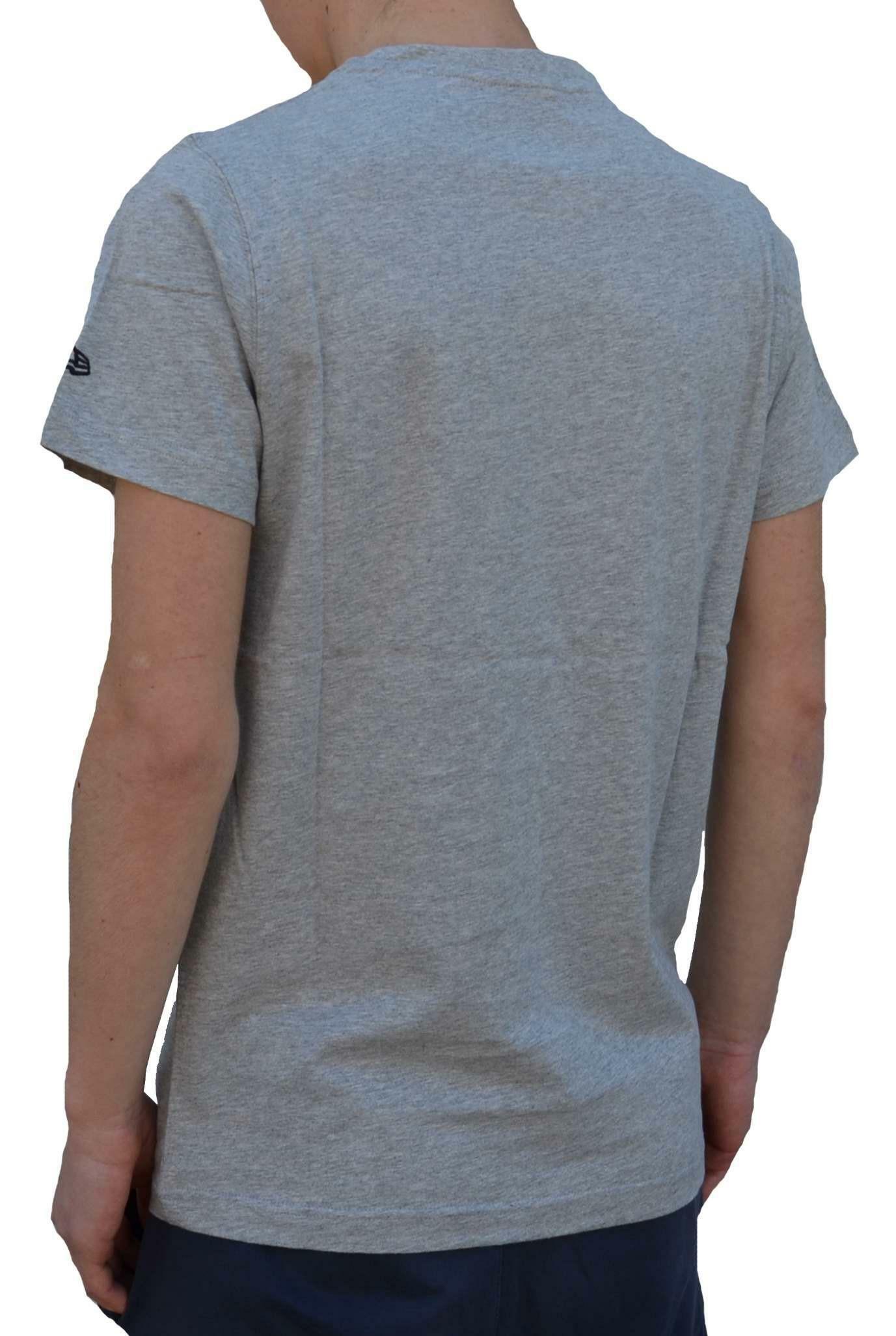 new era new era pixel speed t-shirt uomo grigia