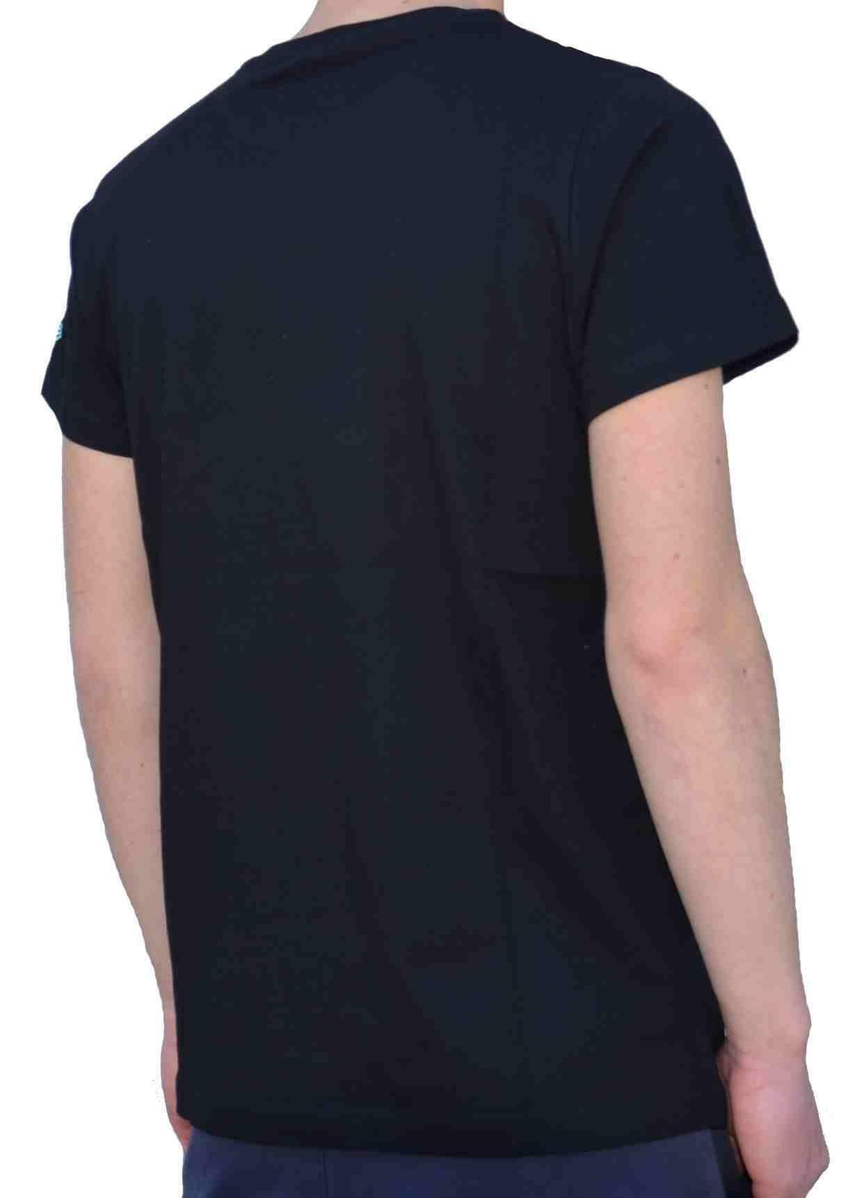 new era new era pixel speed t-shirt uomo nera
