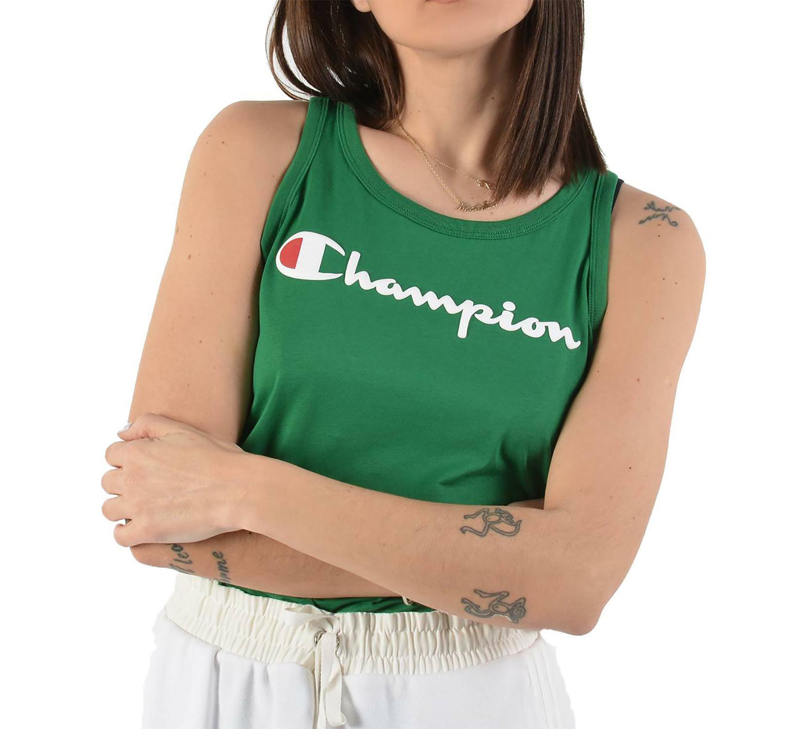 champion champion canotta donna verde 111791gs011