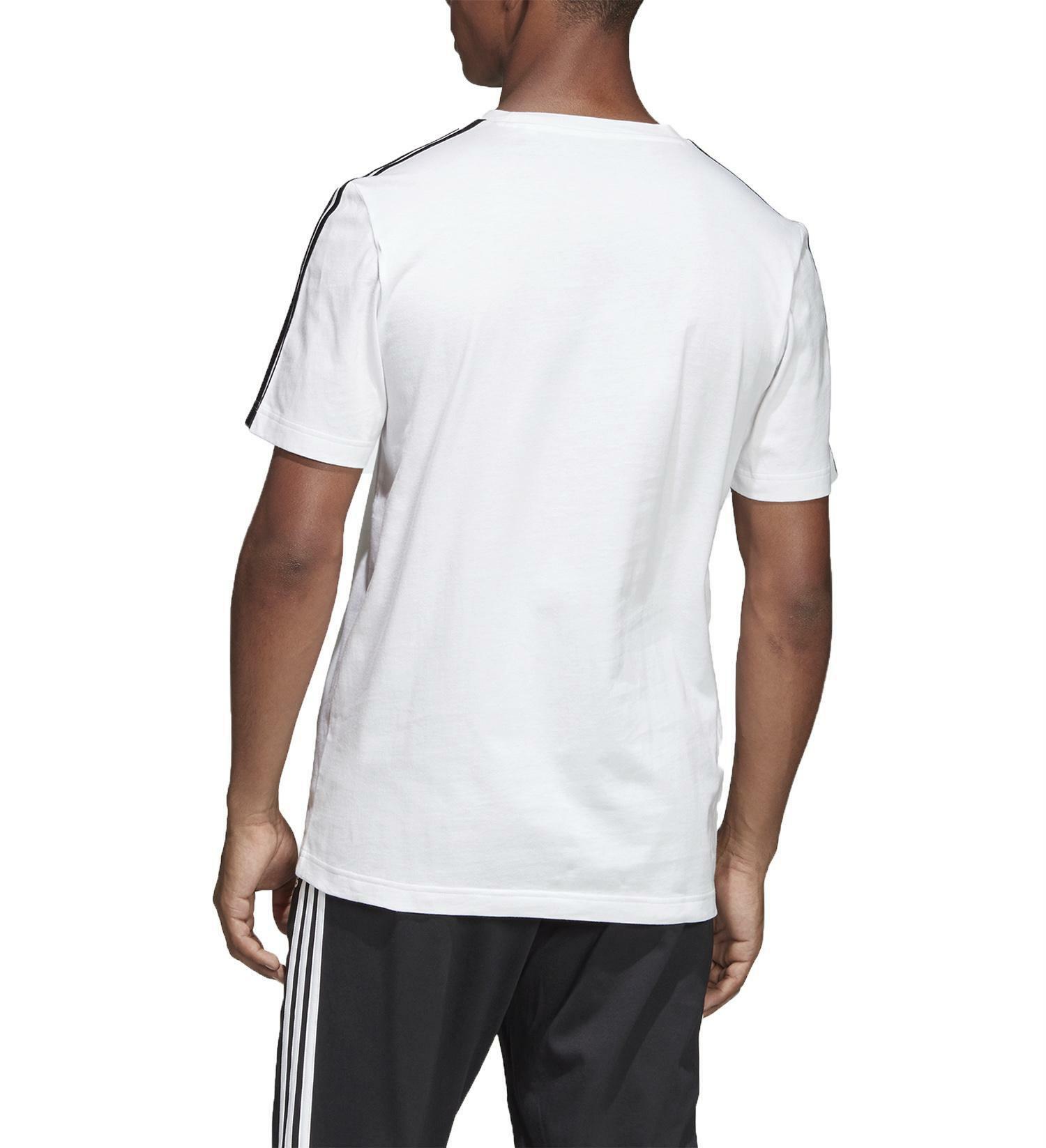 adidas adidas e 3s tee t-shirt uomo bianca du0441