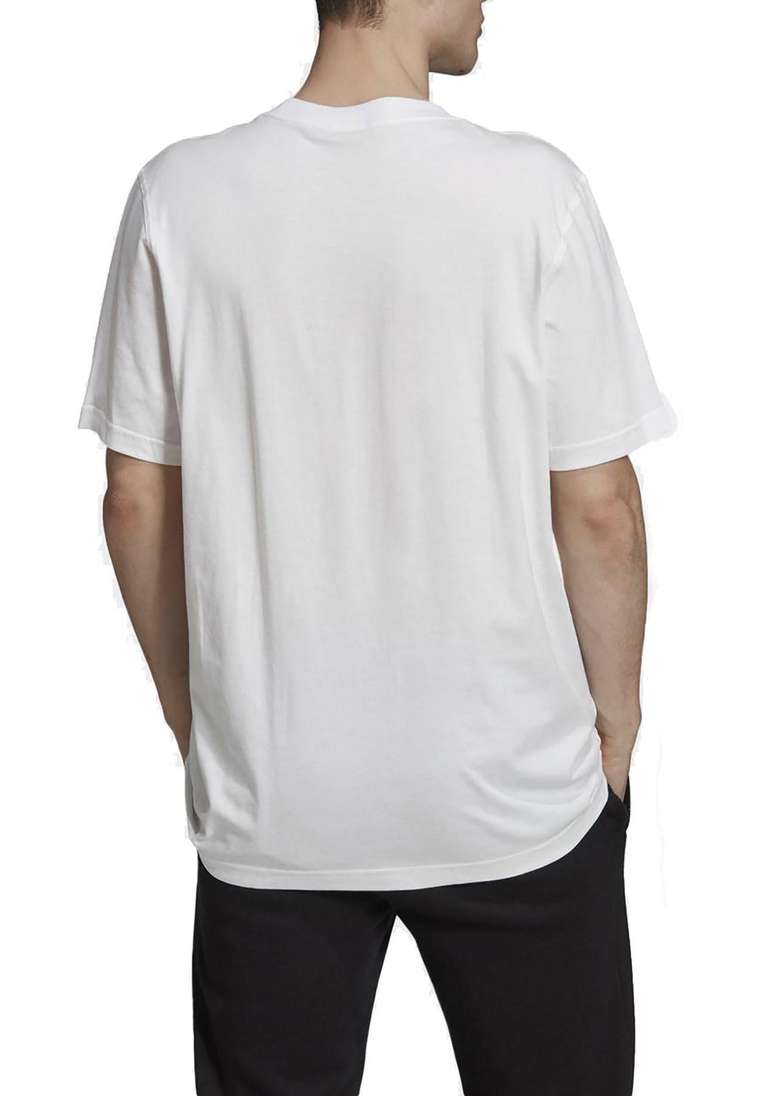 adidas adidas filled label t-shirt uomo bianca ed6937