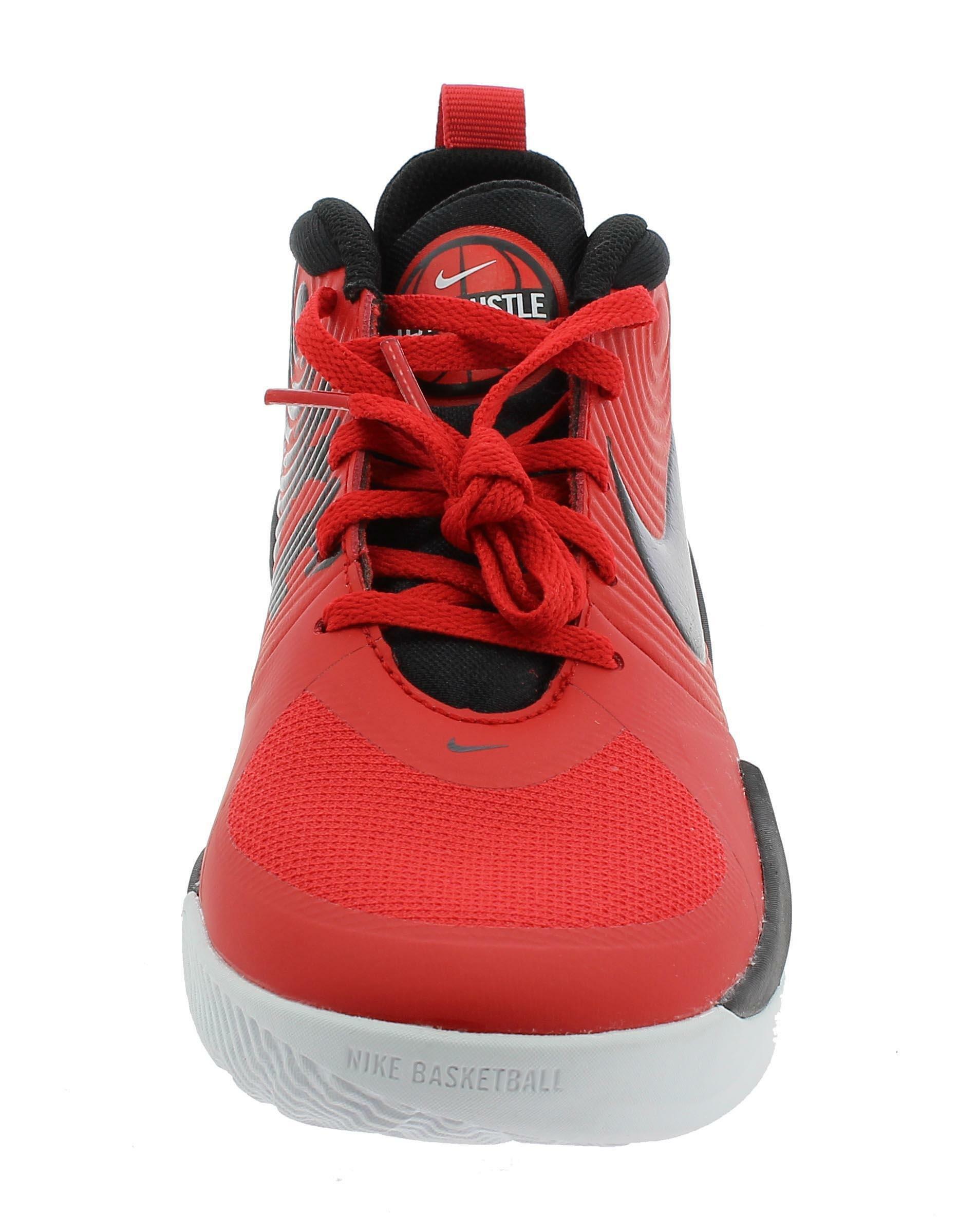 Nike team hustle d9 gs scarpe sportive bambino rosse aq4224600
