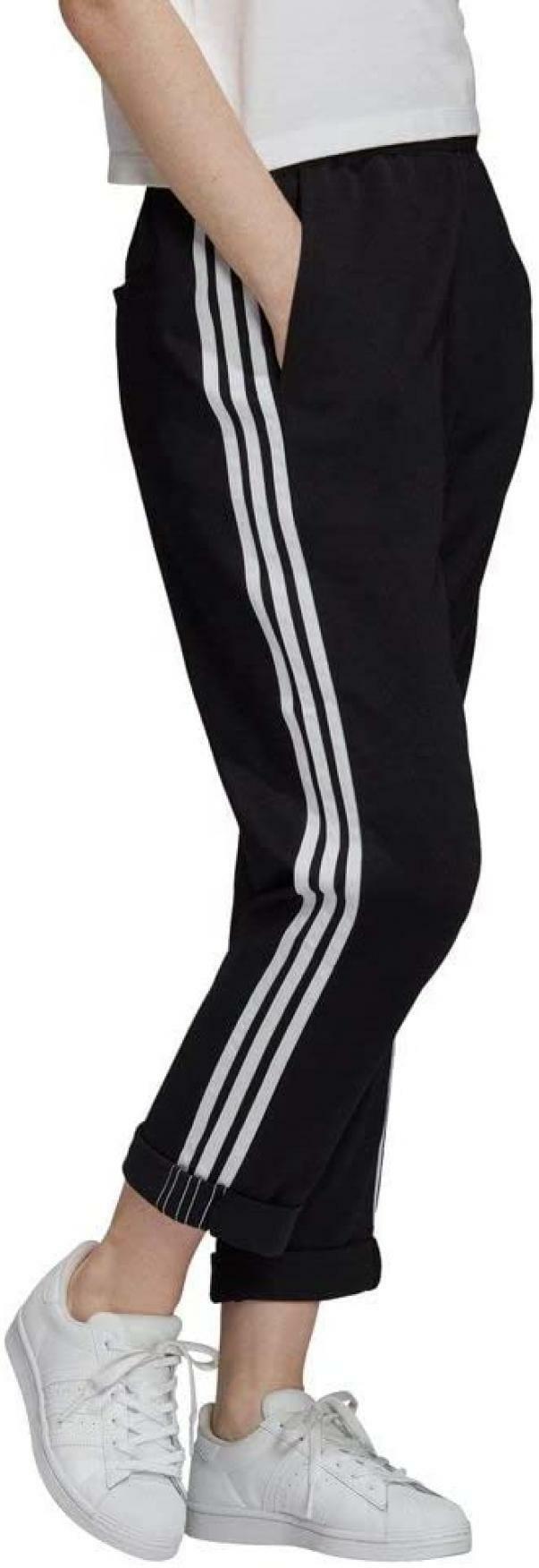 Pants and jeans adidas Originals Primeblue Relaxed Boyfriend Pants Black