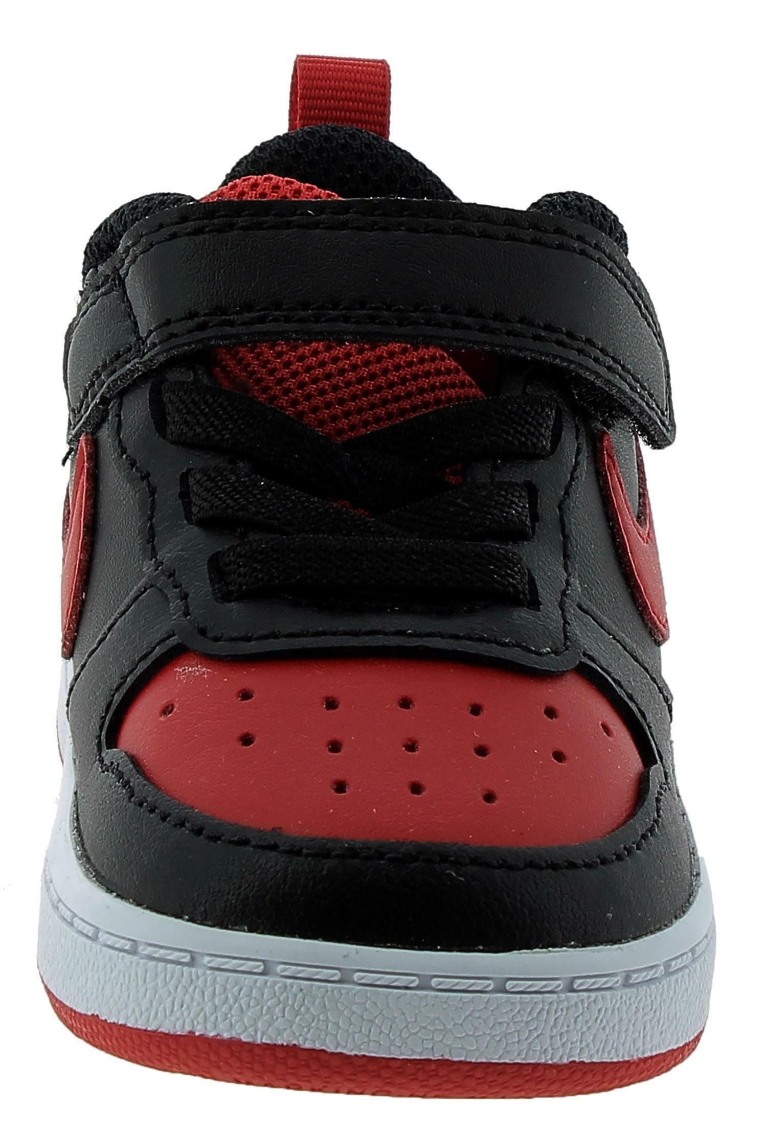 Nike court borough low 2 scarpe sportive bambino nere bq5453007
