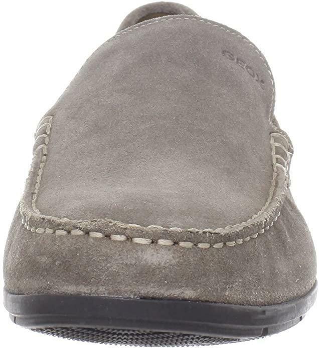 Mocassini geox u siron u32q3ac6029 uomo marroni
