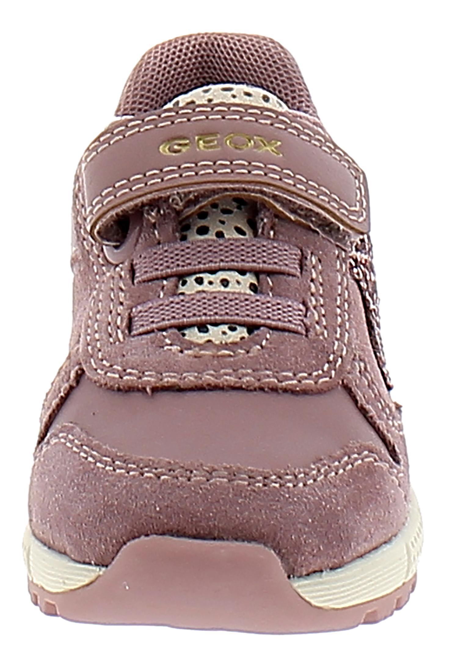 geox scarpe sportive geox b alben g b153za022bcc8025 bambina rosa