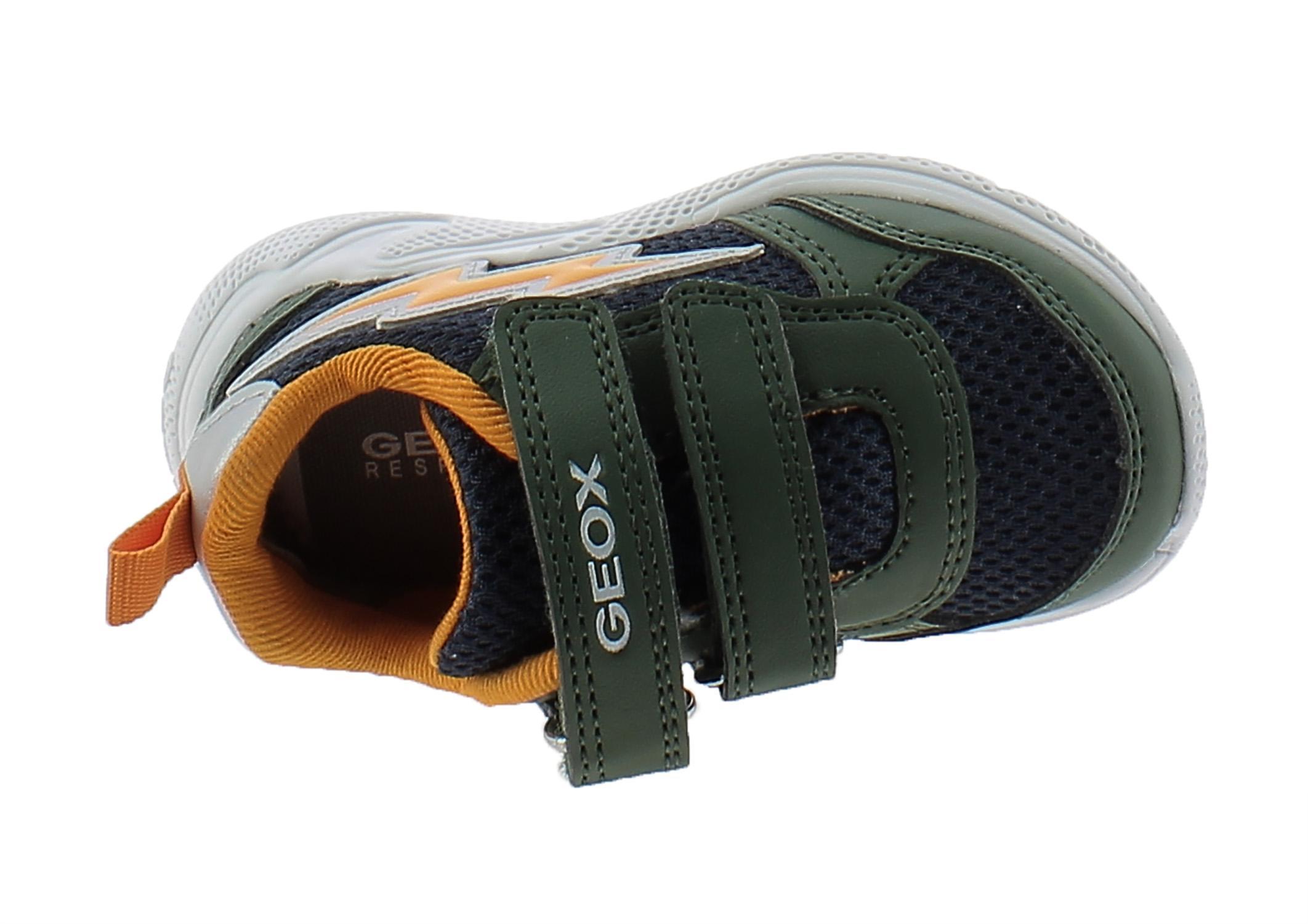 geox scarpe sportive geox b sprintye b b254ua01454c3231 bambino verdi