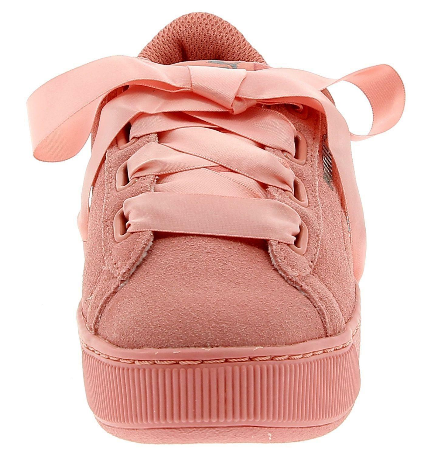puma puma vikky platform ribbon s scarpe sportive rosa donna 36641803
