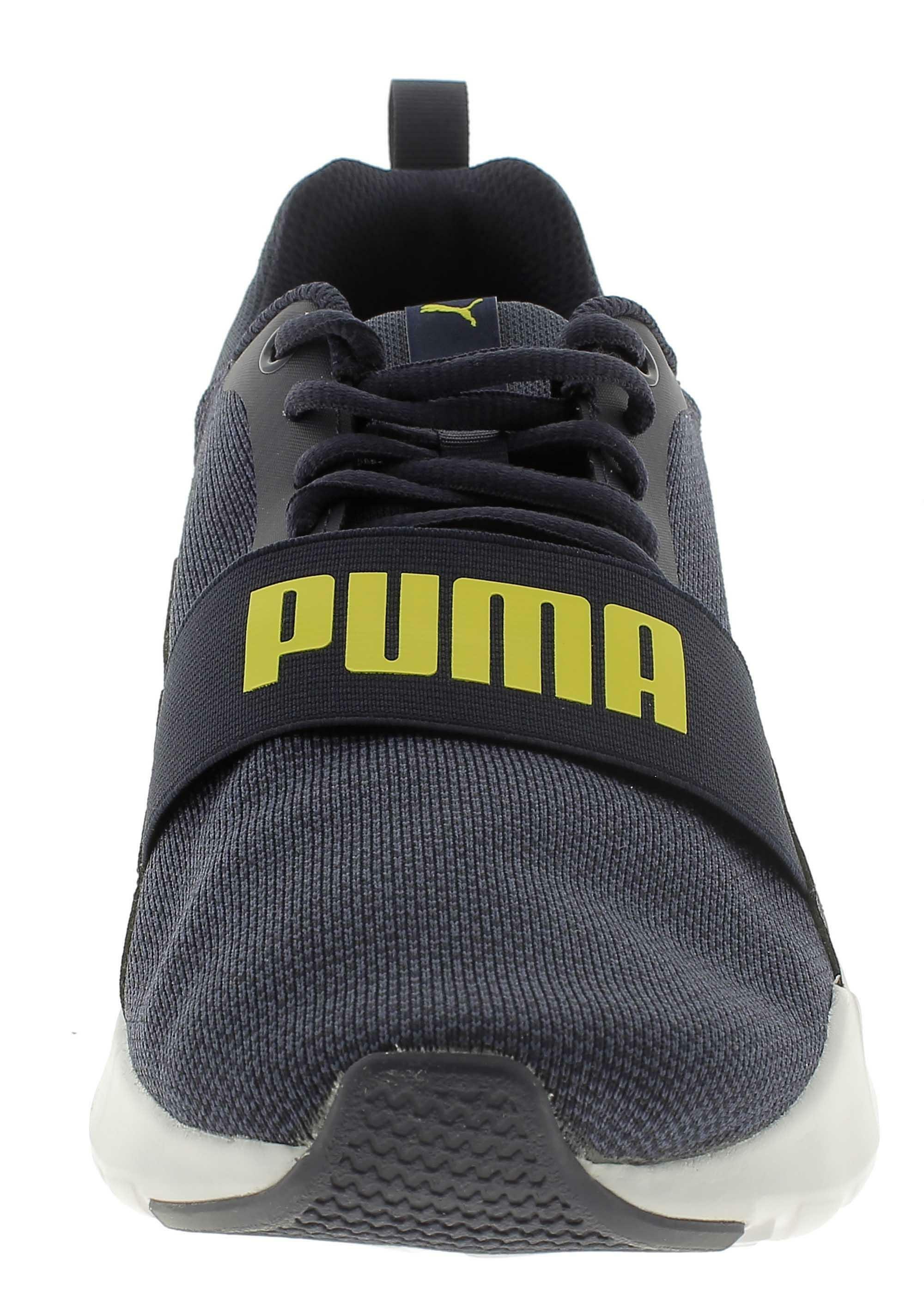puma puma wired knit scarpe sportive uomo blu 36697106
