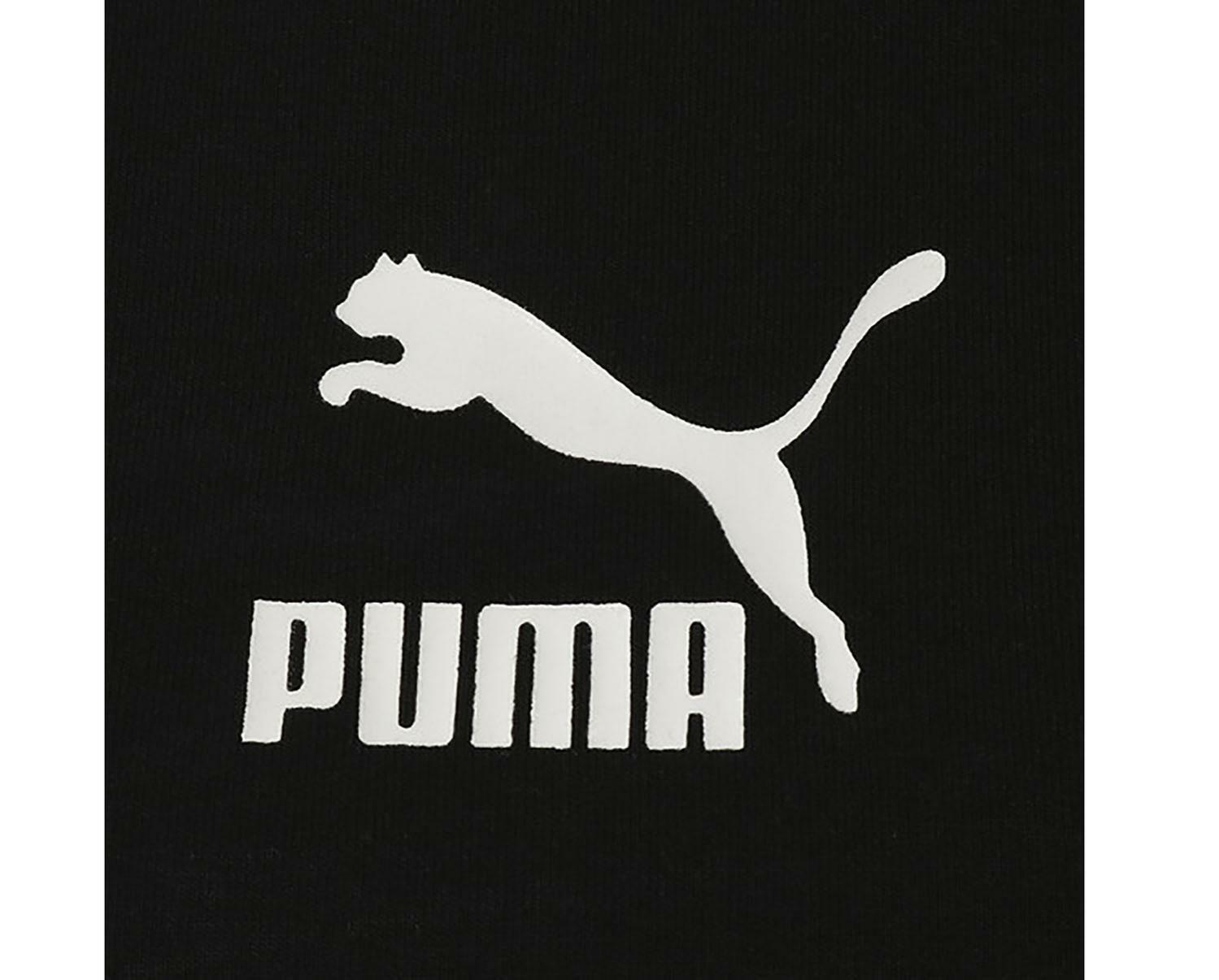 puma puma clash aop hs top t-shirt donna nera 57958601