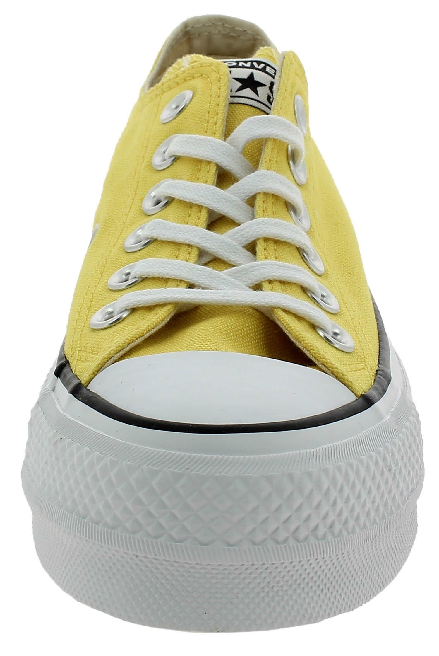 converse gialle platform