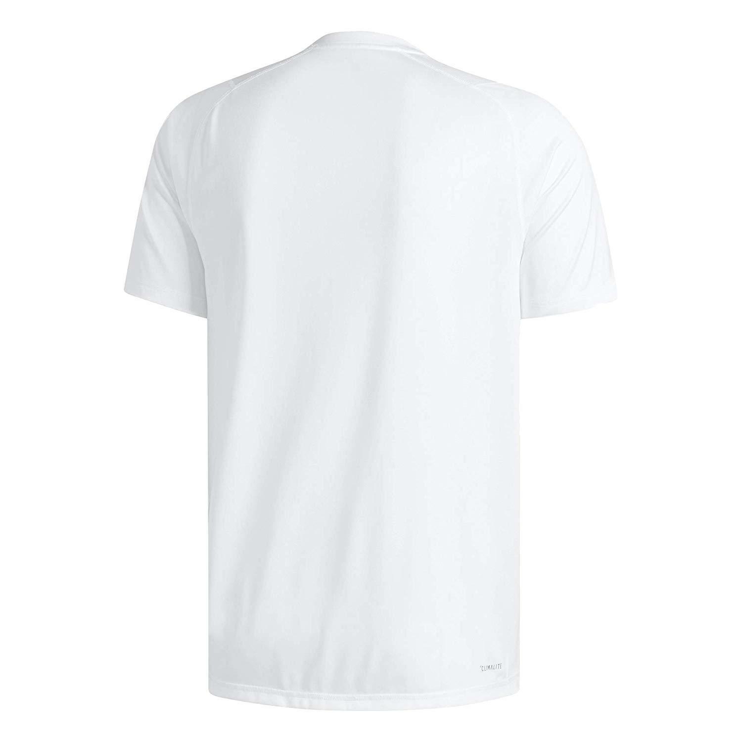 adidas adidas t-shirt uomo bianca du1435