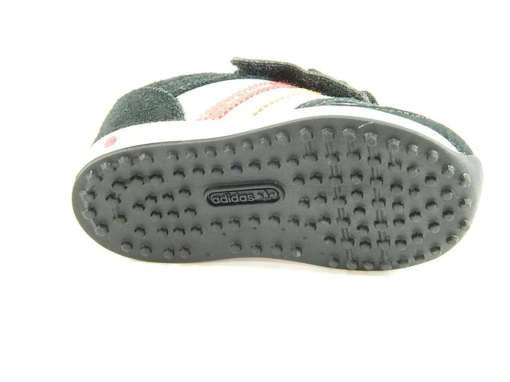 adidas adidas la trainer scarpe sneakers bambino nere strappo q20586