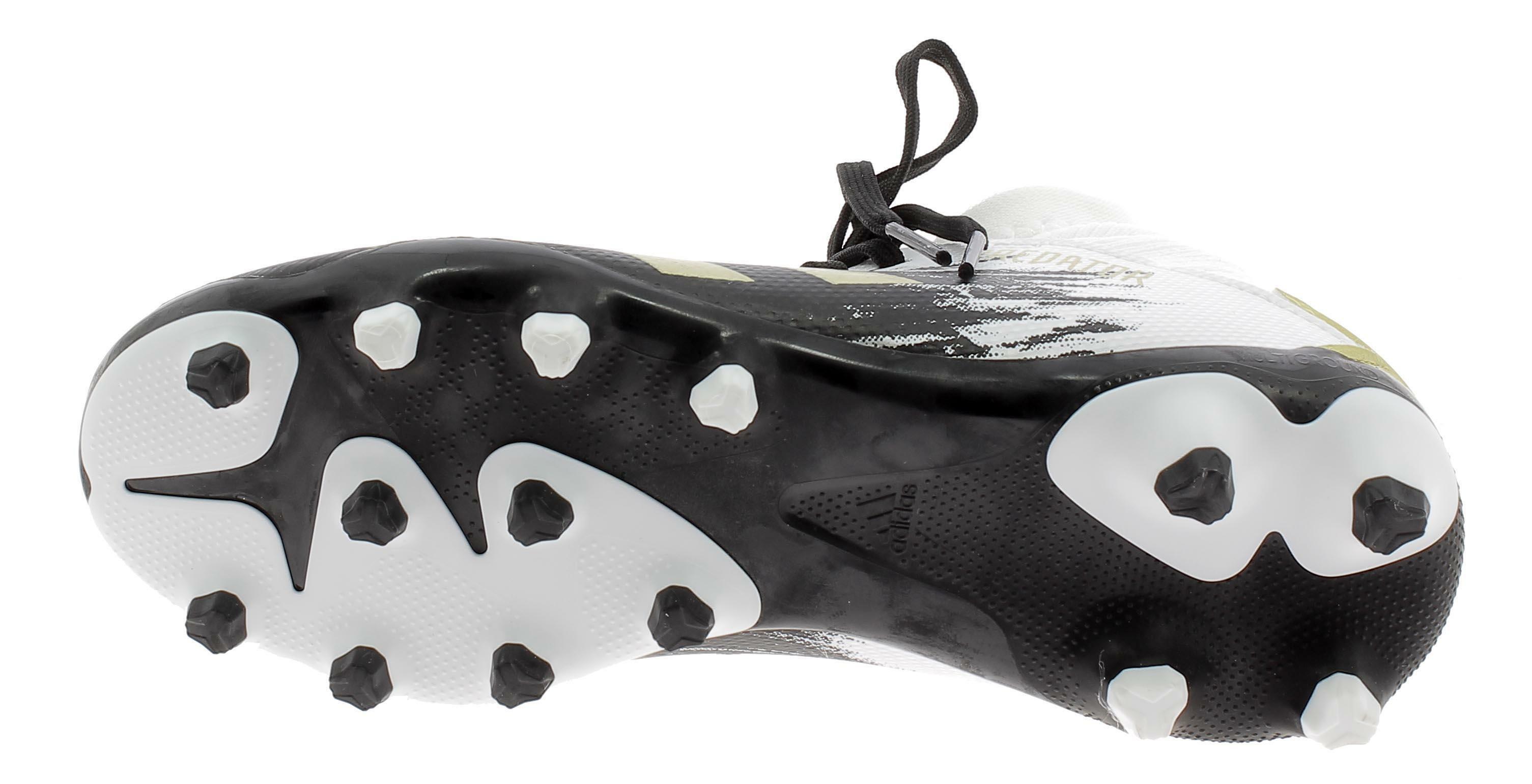 Adidas predator 20.3 scarpini calcio bambino nero fw9219