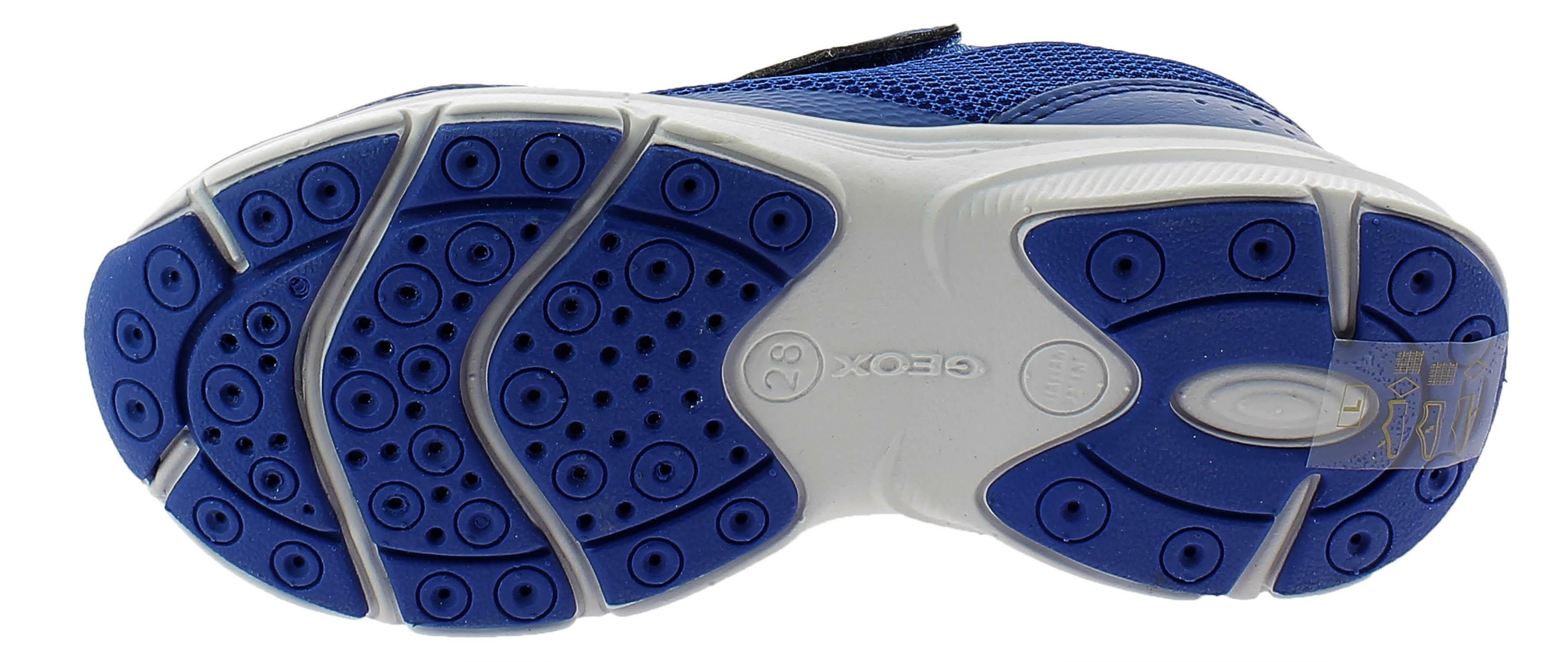 geox scarpe sportive geox j hoshiko b j025gbc0685 bambino blu