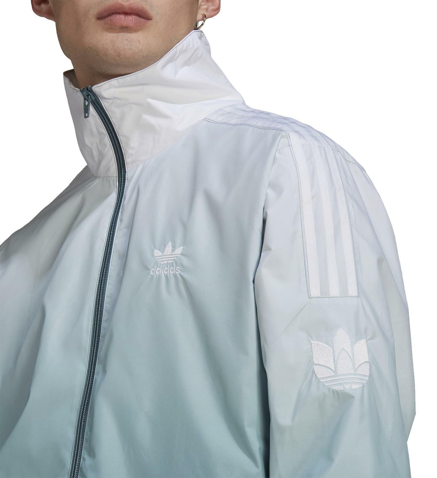 giacca adidas celeste