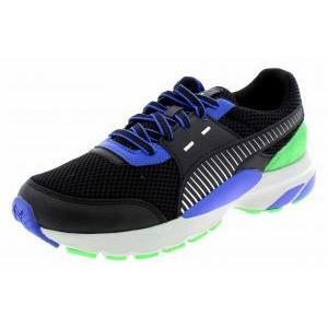 Puma future runner premium scarpe sportive uomo nere 36950201