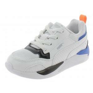 scarpe puma training bambino bianche