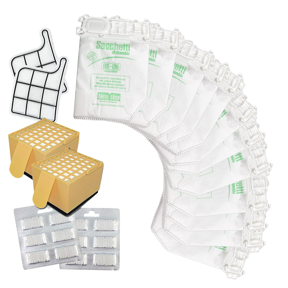 SACCHETTI FOLLETTO VK 200 VK 220 6 PZ CON PROFUMI E FILTRI