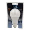 Lampadina sfera LED E27 20W attacco vite grosso 220V luce A80