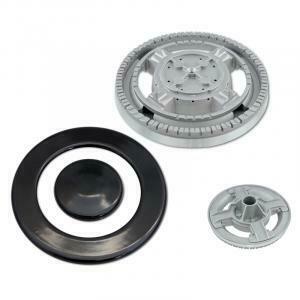 Kit Brûleurs Universel Lot De 4 Plateaux De Cuisine à Gaz DL SERVICE - Compatible Ariston, Nardi, Indesit, Franke, Tecnogas - Fer Résistant Plaques Gaz Rechange