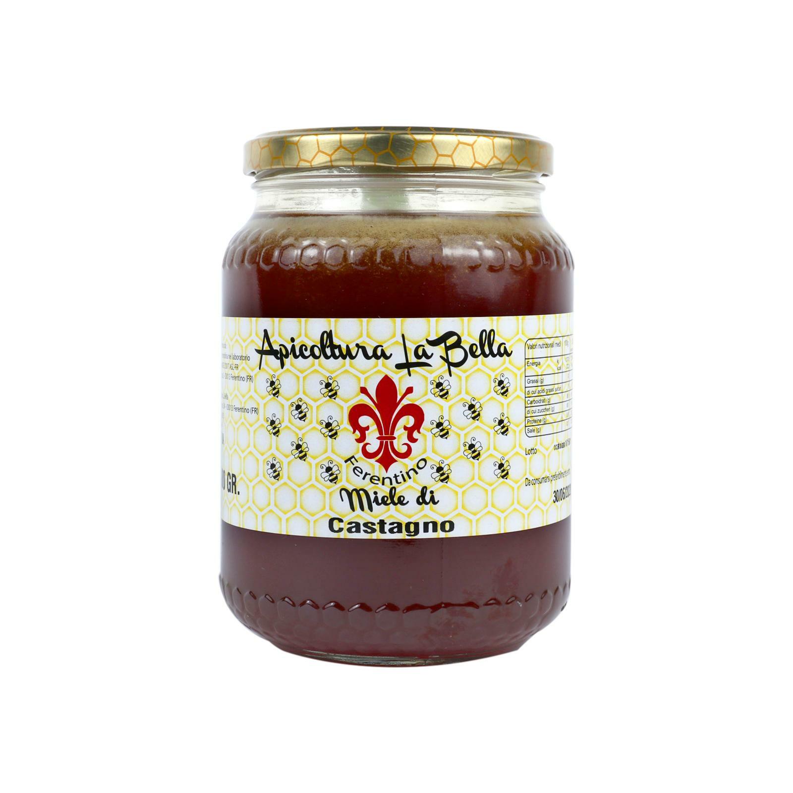 la bella miele di castagno 100% italiano confezione 1 kg