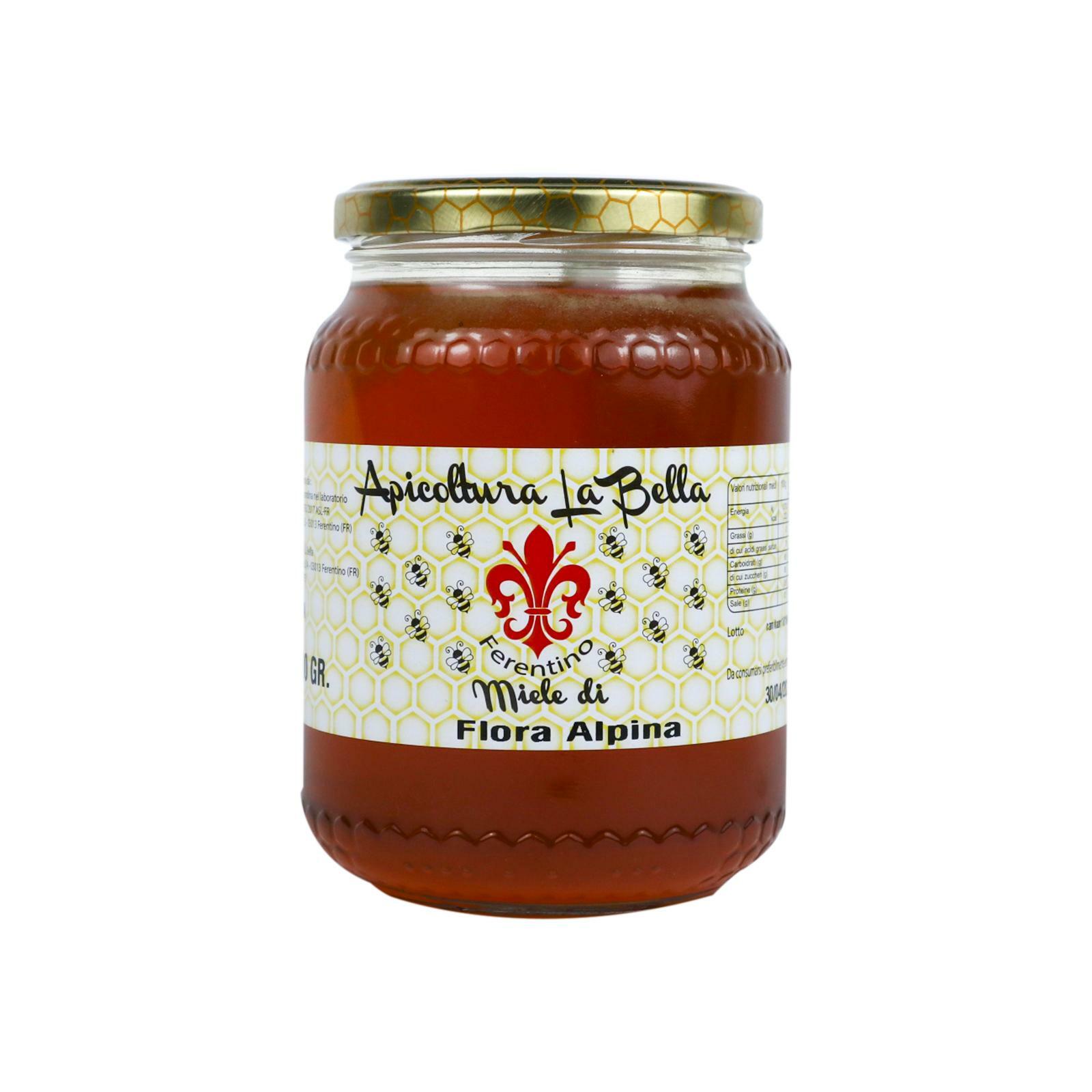 la bella miele di flora alpina 100% naturale confezione 1 kg