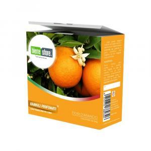 Sacchetti folletto vk 140 vk 150 6 pz + granuli profumati fiori di arancio+ filtri compatibili
