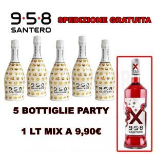 958 spumante extra dry  party box - 75 cl