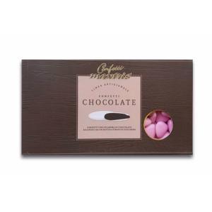 Tesorini rosa - confetti al cioccolato a cuore - 1 kg